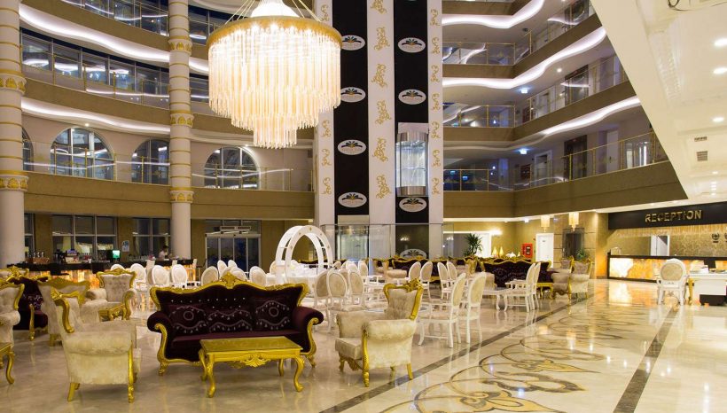Water Side Resort and SPA lobby